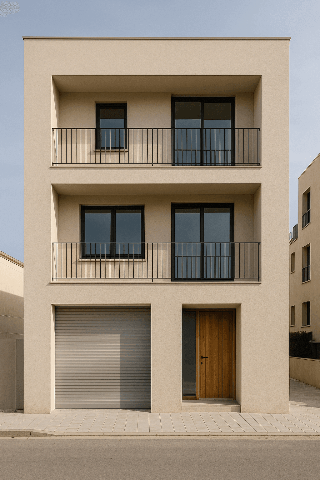 Espacioso piso exterior con terraza y vistas panorámicas. Cocina equipada y salón luminoso de 40m².